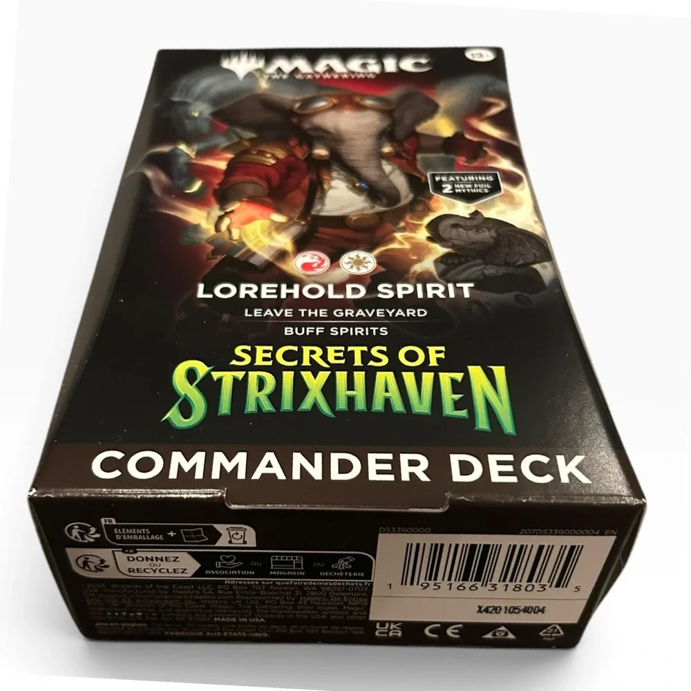 Magic The Gathering Lorehold Spirit Secrets of Strixhaven Commander Deck NEW!